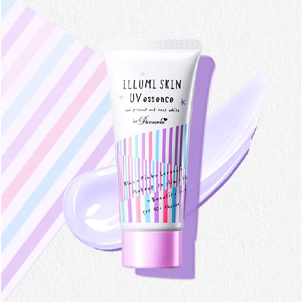 Sắc tím của Naris Illumi Skin giúp hiệu chỉnh da rạng rỡ và tươi tắn